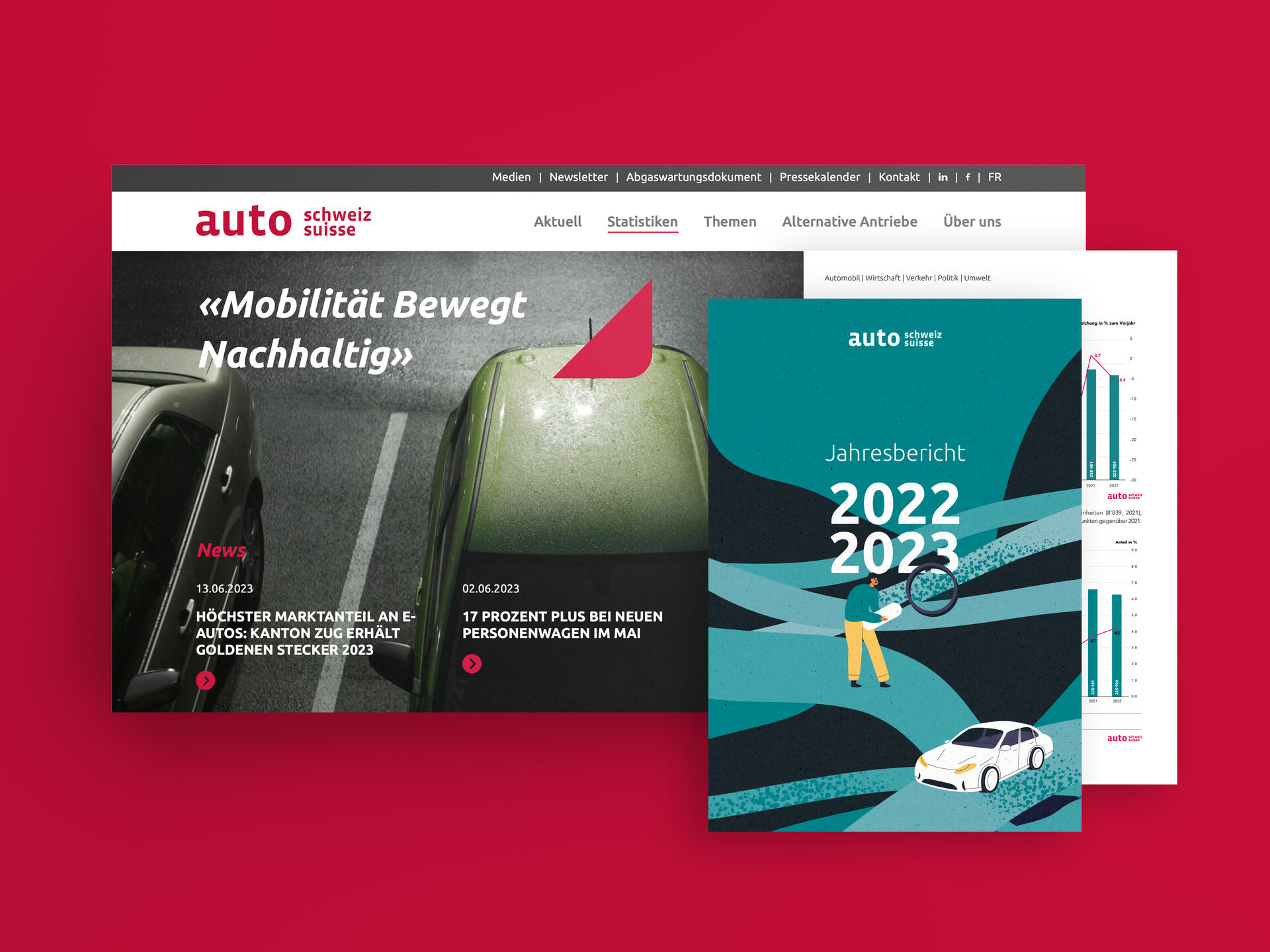 auto-schweiz - Website & Jahresbericht